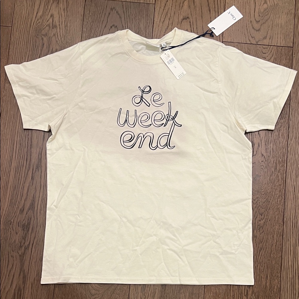 Clare V Cream T-Shirt